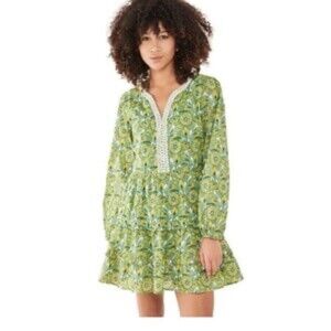 Roller Rabbit Great Cotton Mini Dress Size XL